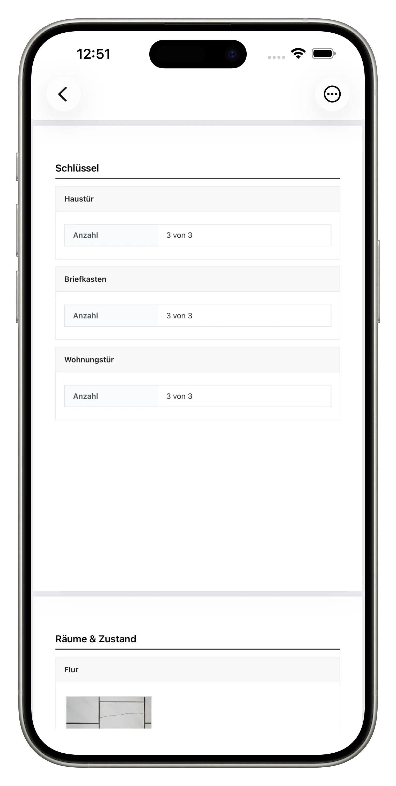 PDF-Generierung & Teilen iPhone Ansicht 3