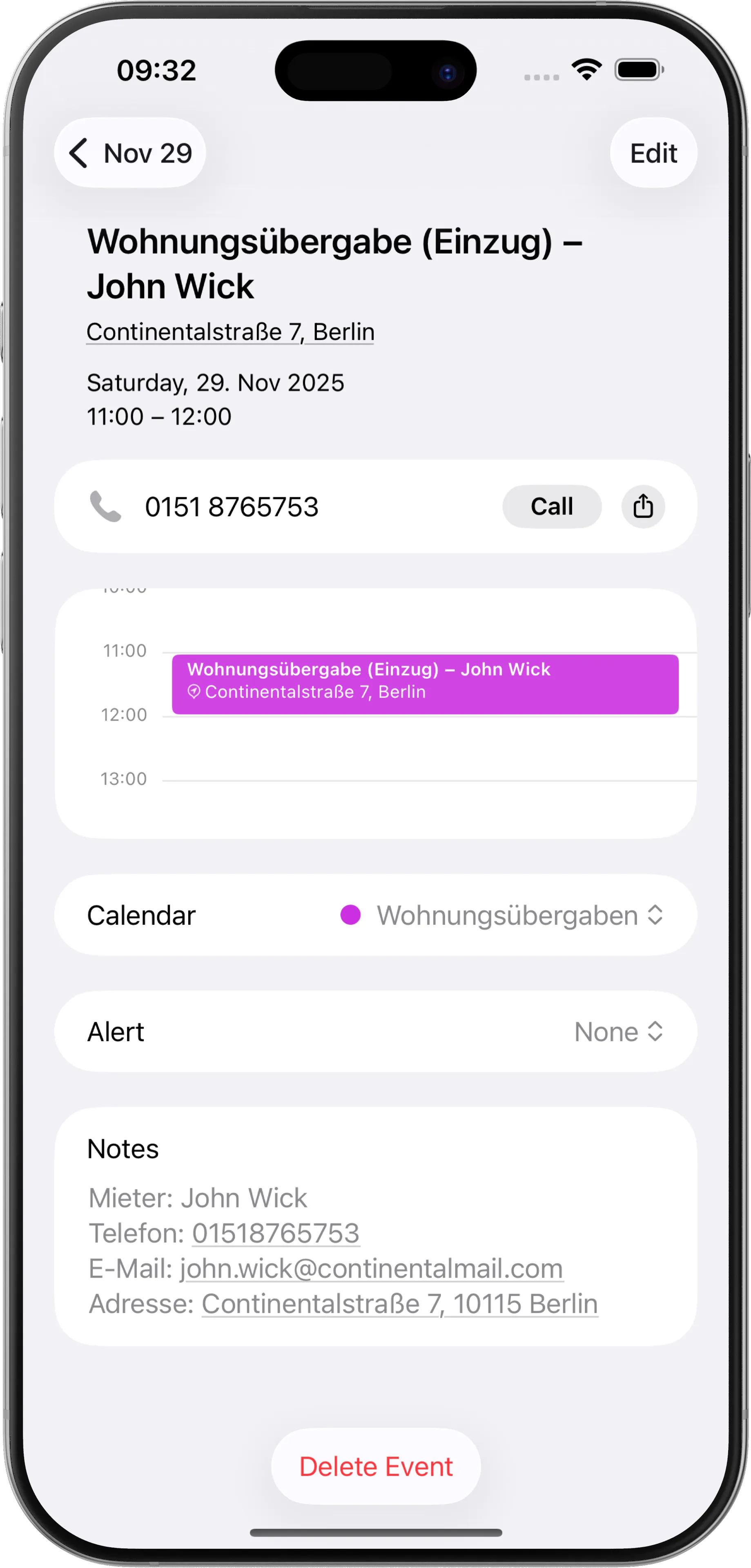 E-Mail-Kommunikation iPhone Ansicht 3